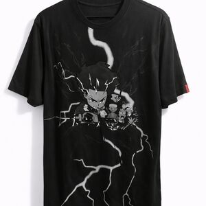 The Boondocks Graphic T Shirt Men’s XTRA Large Black Huey Freeman Anime Tee